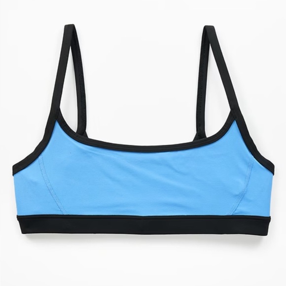 ATHLETA blue & black square neck sports bra - Picture 3 of 7